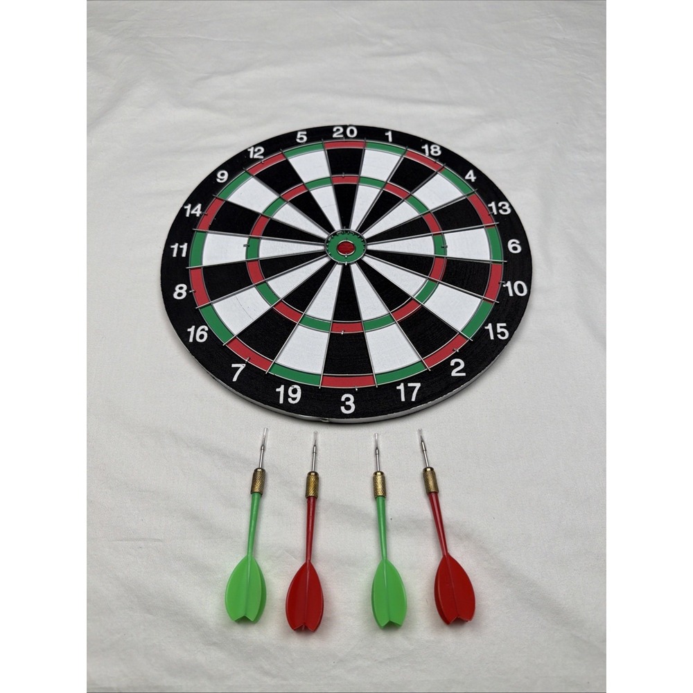 Miniature Dart Board With Scoreboard 12x12 NEW OPEN BOX
